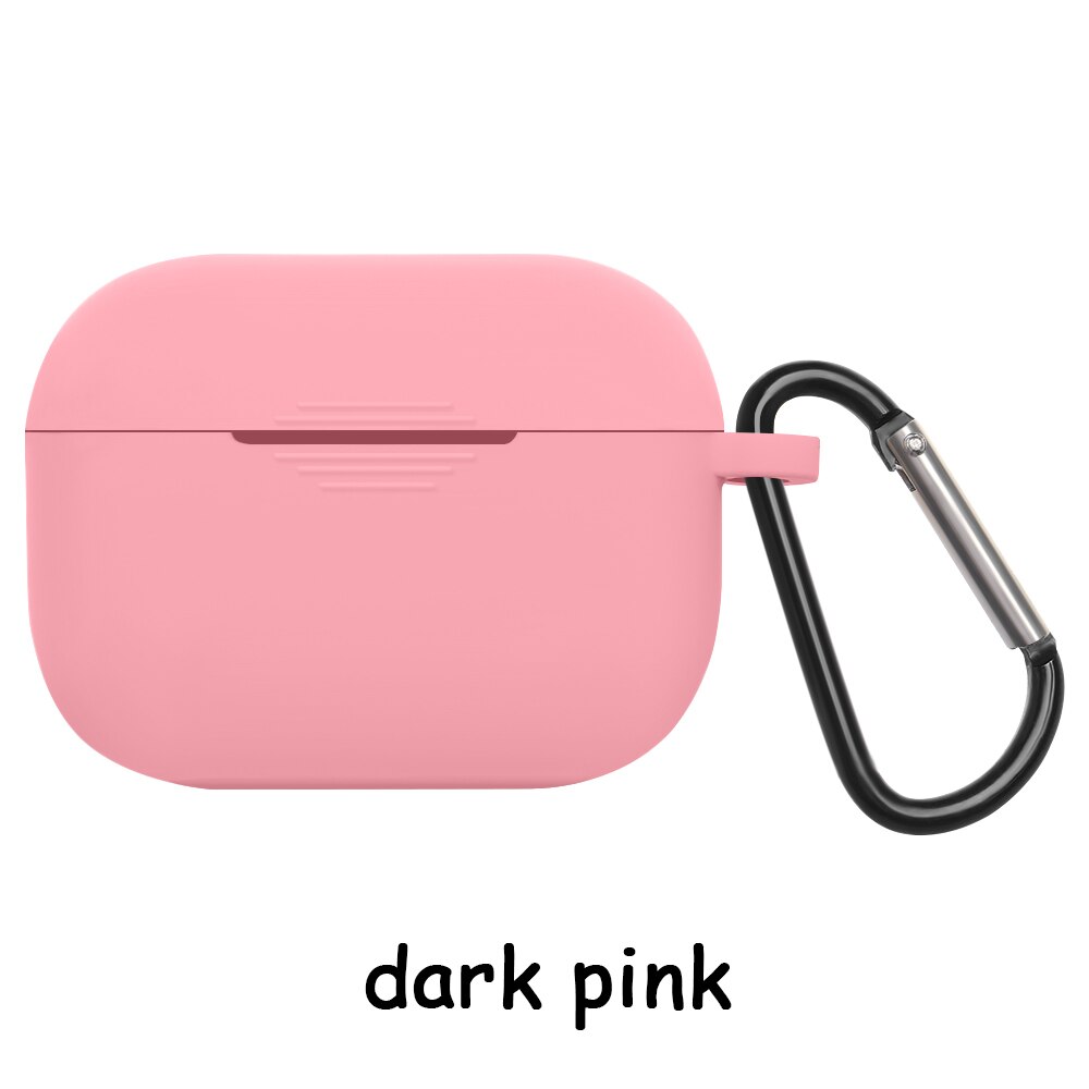 Funda protectora de silicona para Apple Airpods Pro Auriculares inalámbricos con Bluetooth para Airpods 3: dark pink