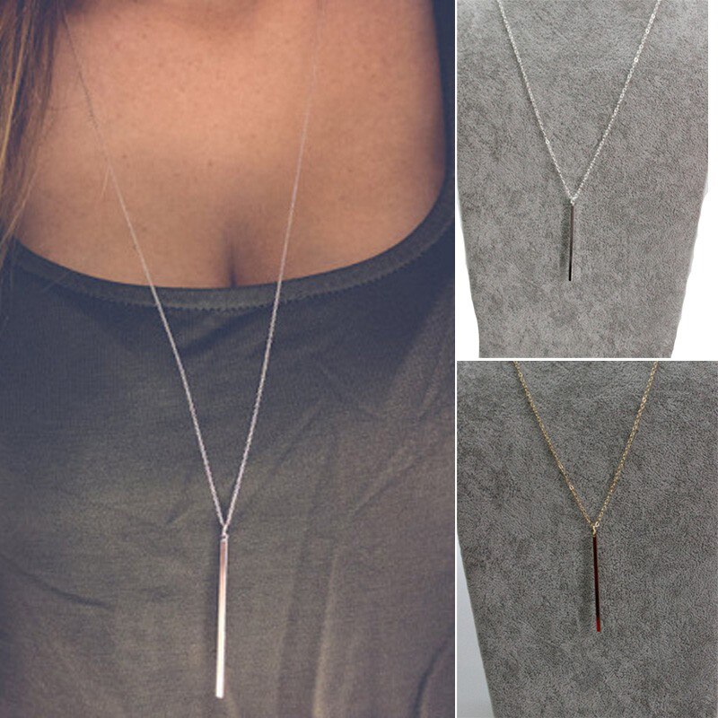 Collar a la para mujer, francés, Simple, de una sola capa, doble capa, cadena de clavícula, Collar corto para decorar el cuello