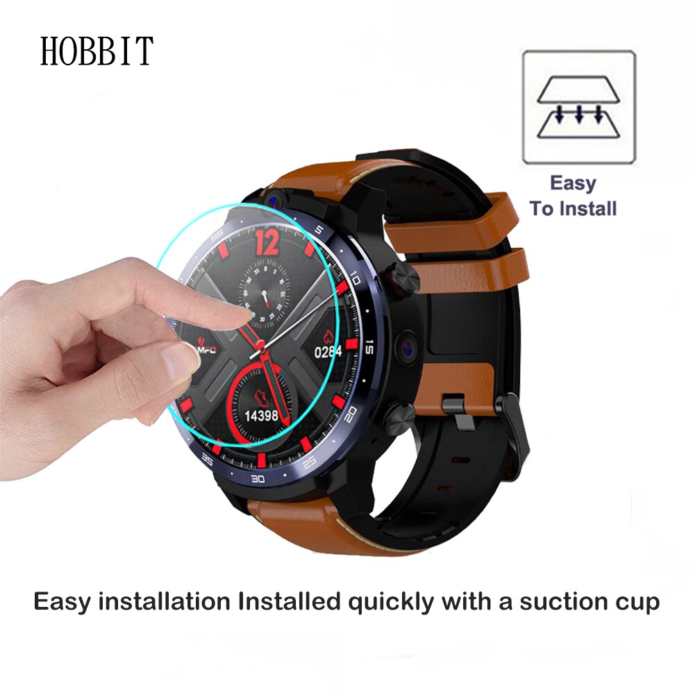 2 Pcs Voor Lemfo LEM12 Smart Horloge Gehard Glas Lem 12 1.6 Inch 2.5D 0.3 Mm Hd Clear krasbestendig Guard Glas