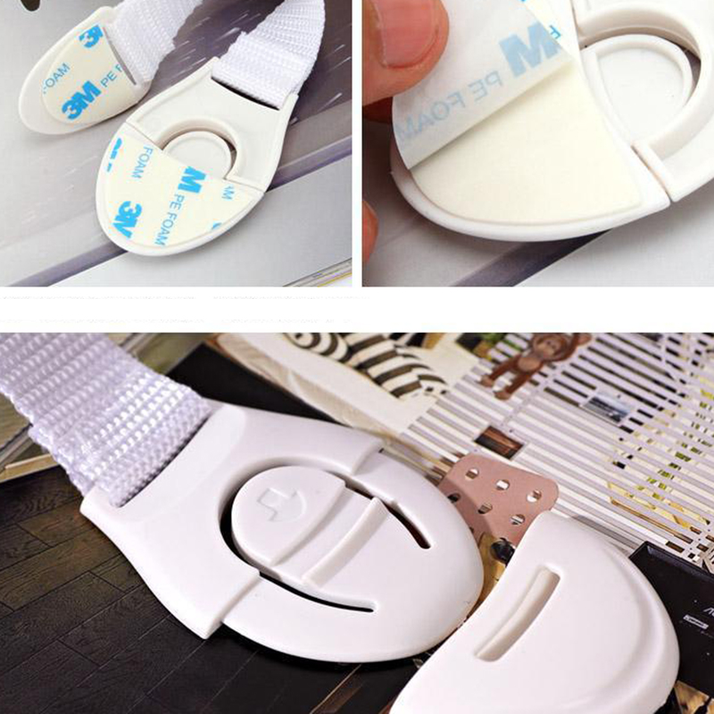 1 szt. Zamek meblowy robić szafki zabezpieczenie przed dziećmi ochrona przed dziećmi bezpieczne zamki robić lodówek zabezpieczenie przed dziećmi szuflady odbojnik