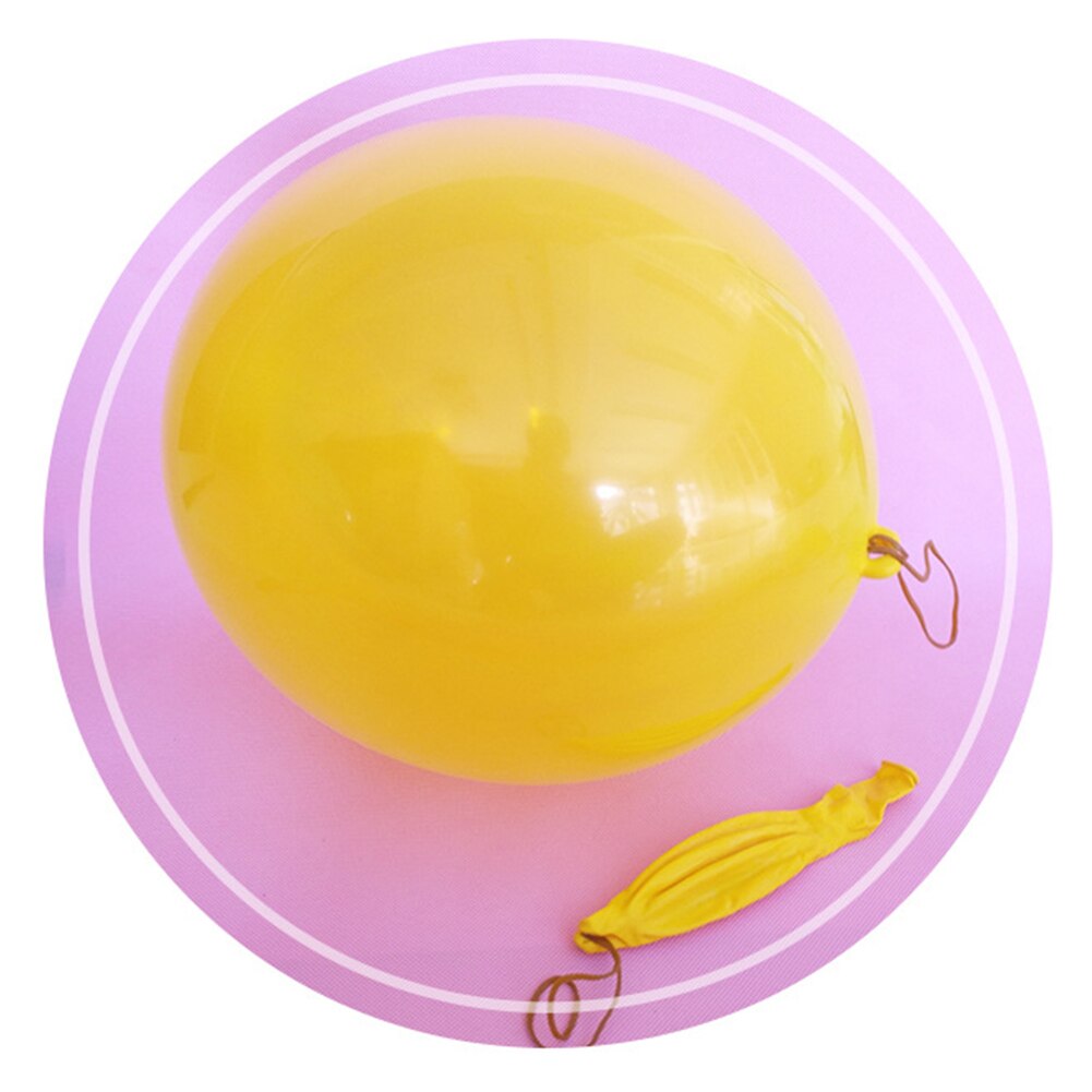 Jeux de fête force solide Latex 50 pièces/sac remplisseurs rebond usage polyvalent couleur aléatoire haute élasticité poinçon ballons