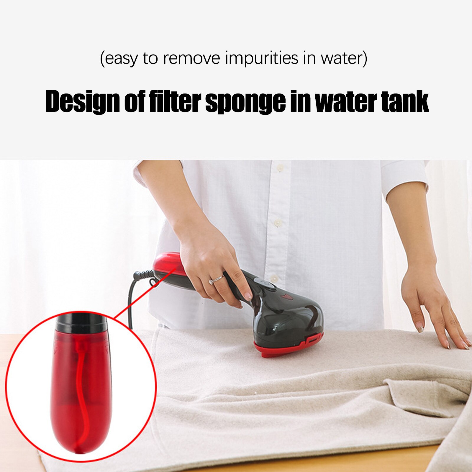 Portable Ironing Steam Iron Handheld Fabric Steamer Powerful Garment Steamer For Home Travelling Portable Steam Iron#g30