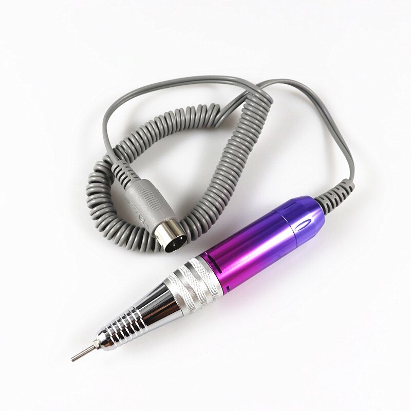 35000 rpm stark 210 pro nagelborrhandtag nagelborrmaskin manikyr pedikyr elektriska filbits nagelborrpenna nagelbitsverktyg: Armégrön