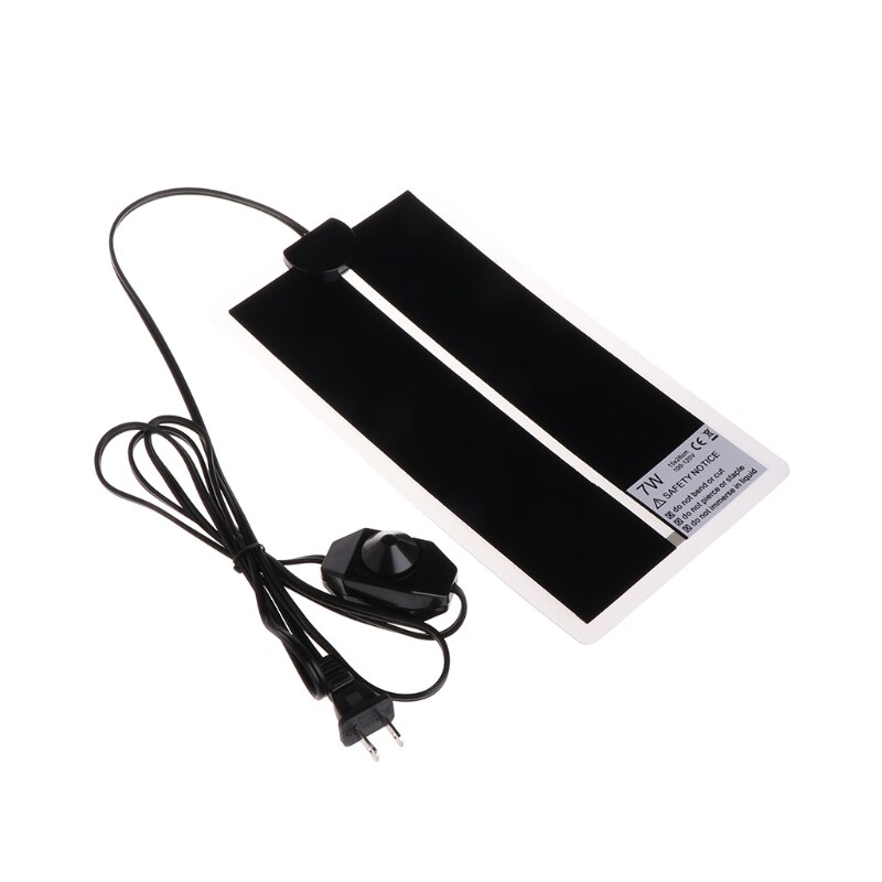 Chauffage à température réglable pour animaux domestiques, amphibiens, tapis de lit, 100-120V, prise US