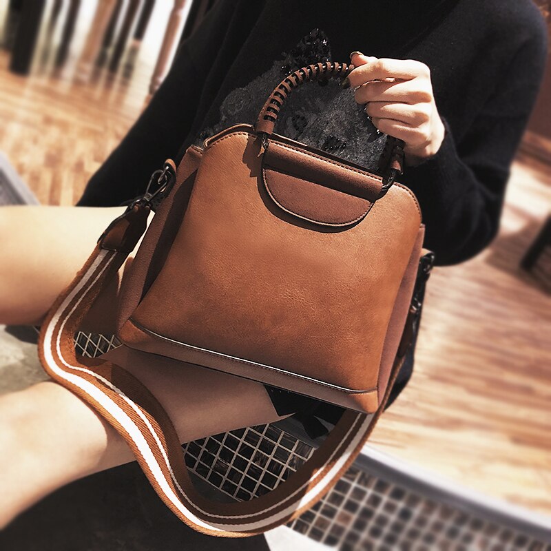 bolso de mano para mujer, de piel sintética, con de concha, bandolera, bandolera, de gran