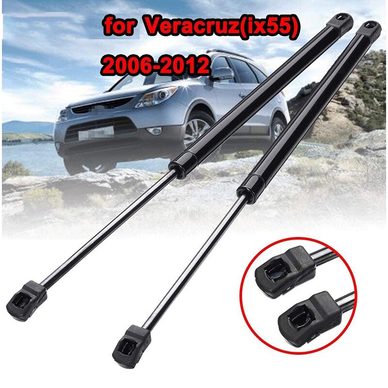 2 stuks gasgevulde schokdempers voor de motorkaplift, voor hyundai veracruz  ix55 2006: Default Title