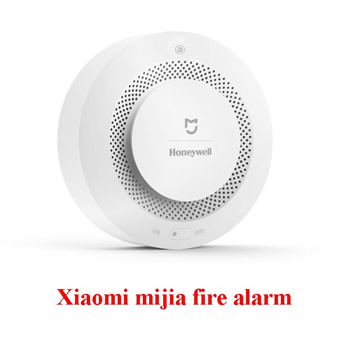 Original Xiaomi Smart Home Kits Gateway Door Window Sensor Human Body Sensor Wireless Switch Humidity Zigbee Socket MI APP: Fire alarm
