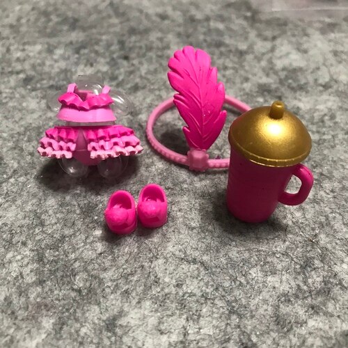 8cm doll clothes for LOLs doll clothes, bottles, shoes accessories for doll accessories