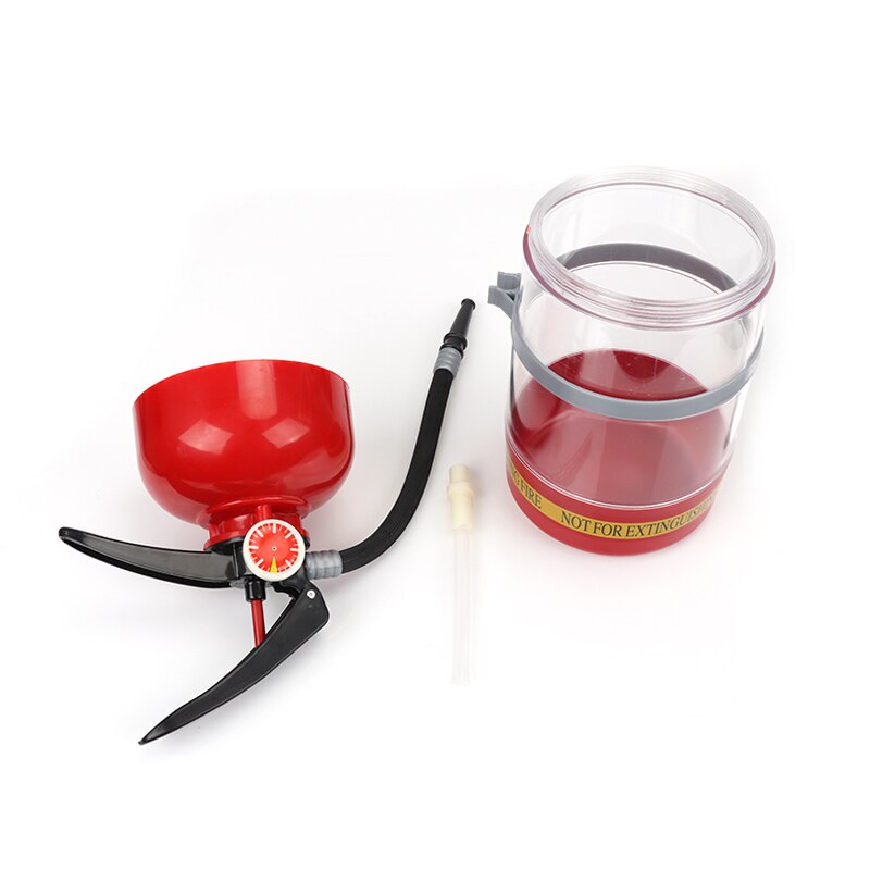 1.7 L Thirst Extinguisher Red Fire Novelty Drink Dispenser Cocktail Boston Bar Shaker