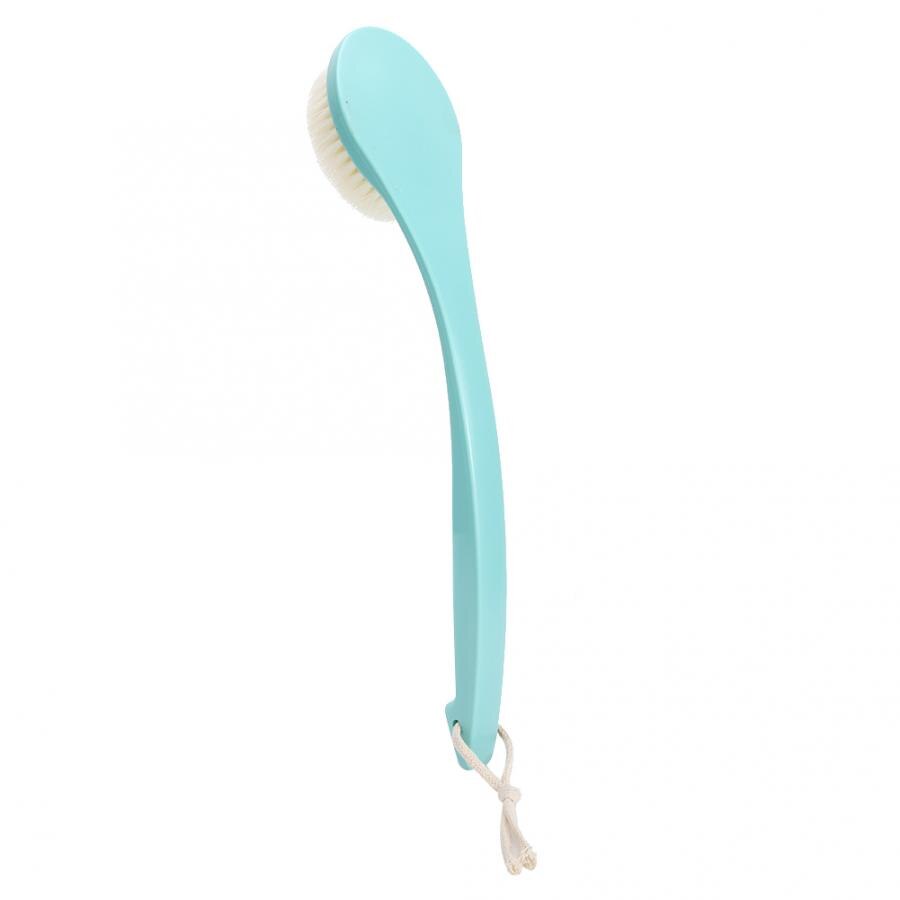 38 Cm Lange Handvat Baden Douche Zachte Borstel Massage Voor Volwassen Baby Groen