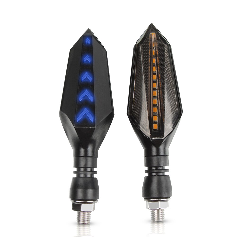 Clignotant en cours d'exécution lumières Flash | Moto pour SUZUKI GSXS 125 150 750 1000 F ABS GSXS750 GSXS1000: Bleu