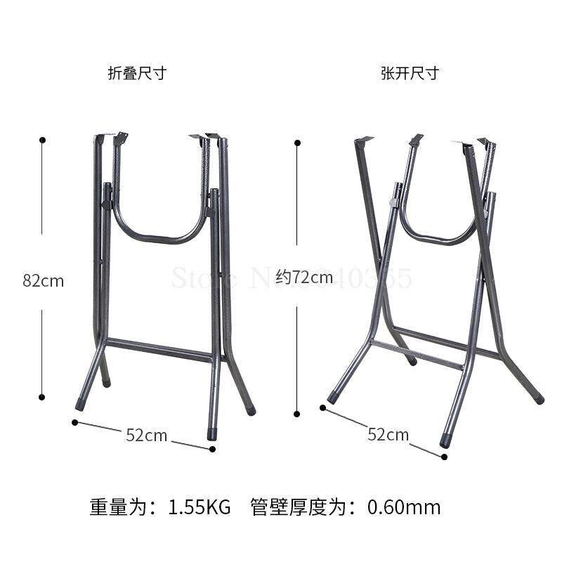 Table stand Shrinking table shelf Stainless steel folding table stand multi-size optional iron frame shrinking iron frame: VIP  3