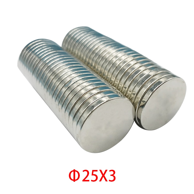 Disc Neodymium Magnet High Power Round Magnets Strong Performance Magnets Sheet Rare Earth Magnets