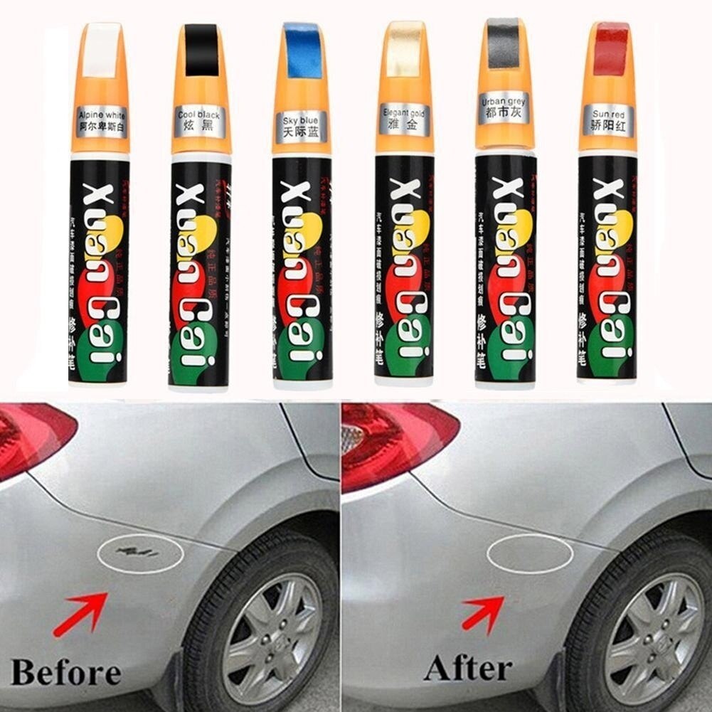 12ml Waterproof Repair It Clear Car Scratch Repair Pen Car Paint Marker Repair Pen Metal Marker