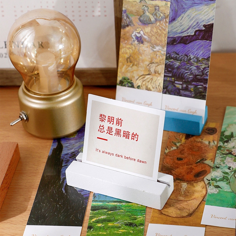 Kolorowe drewniane notatki uchwyt stojak na zdjęcia długie drewniane stojaki idealne robić wyświetlania LOMO zdjęcia kartki pocztowe małe obrazy olejne