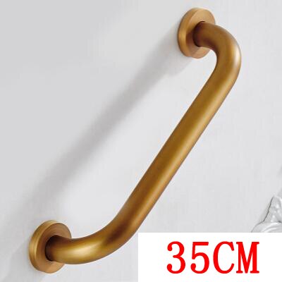 Antika 30 ~ 50cm badrum halkhandtag , 4 färgade handduksstänger eller säkerhetshandtag, kopparhandtag för badkar toalett för äldre: 06