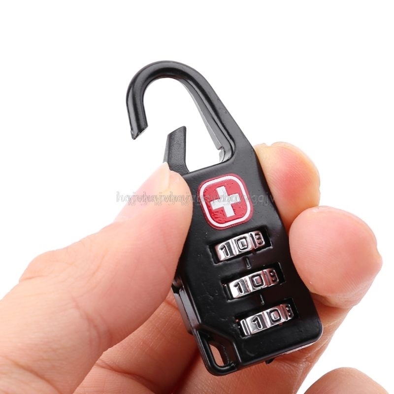 Combinación de símbolo cruzado, código de seguridad, Mini candado de equipaje, bloqueo de número de viaje Je21 19,