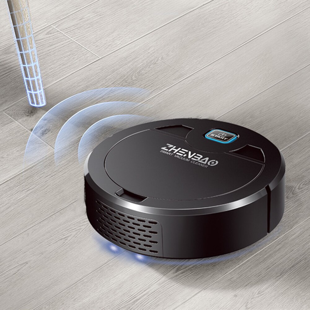 Smart robotstøvsuger flere rengjøringsmoduser støvsuger for kjæledyrhår hardt gulvteppe med uv-lampe lazy sweeper støvsuger