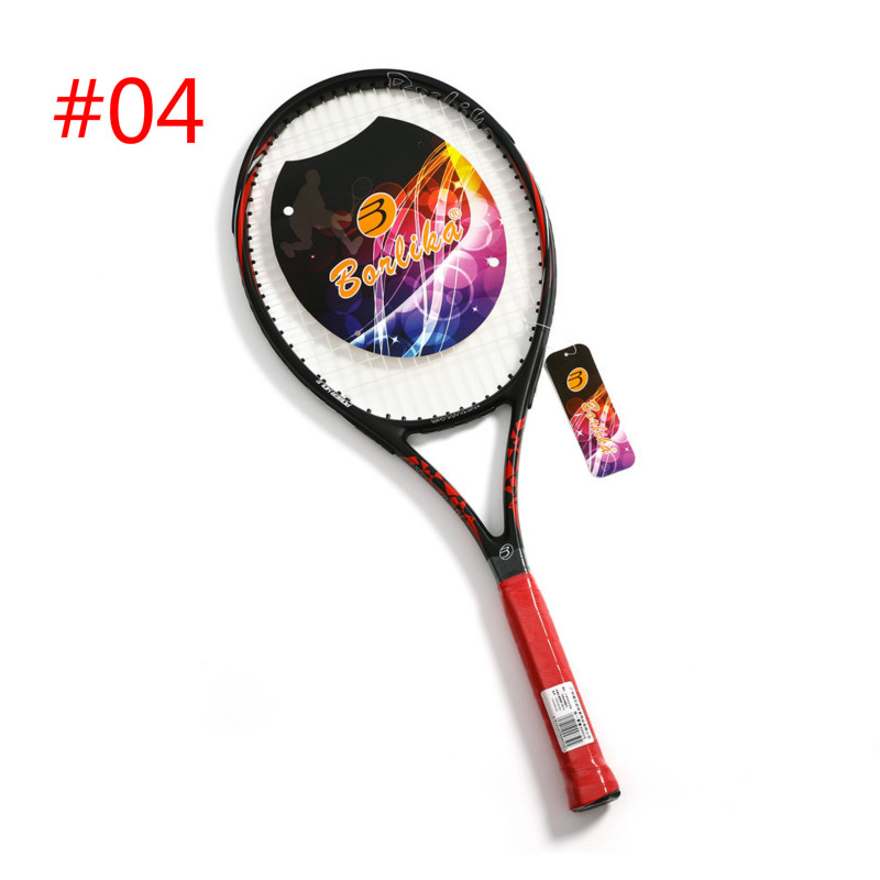 Professionel carbon aluminiumslegering tennisketsjer raqueta pickleball paddle racchetta tennisketcher tennisketsjer med snor: 04