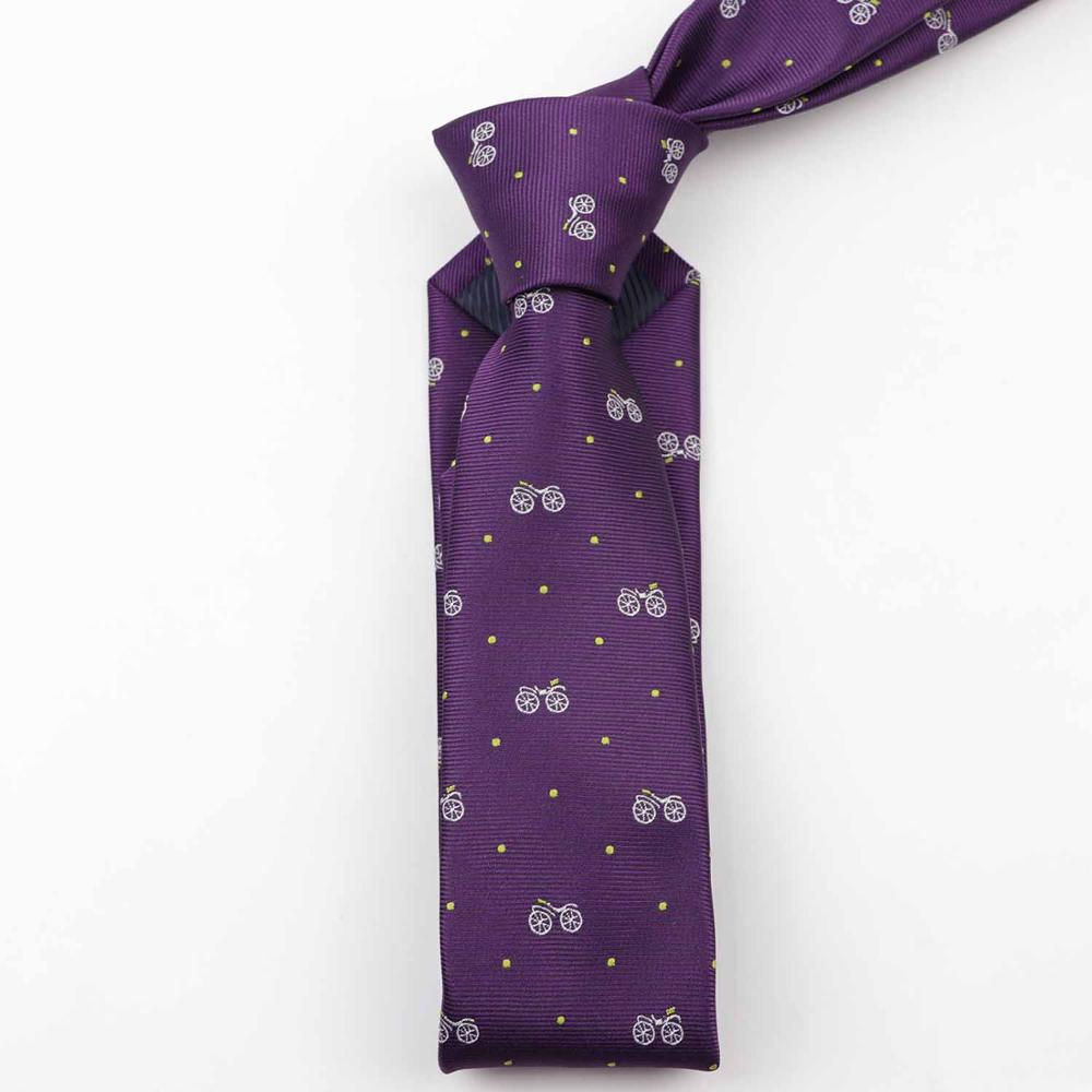 6cm bredde herre børn slips formel stribet jacquard fest slips smal cykel paraply hund bil corbata halstøj gravata: 6
