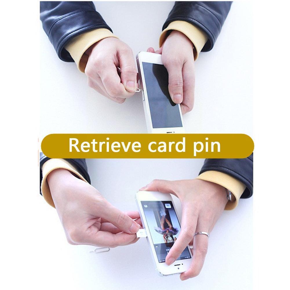 1 Stks/set Sim Card Tray Remover Eject Ejector Pin Voor Mobiel Pin Lade Sim 2G/3G/3GS/4G/4S/5 2/3/4 Card Key Voor Ipad Iphone