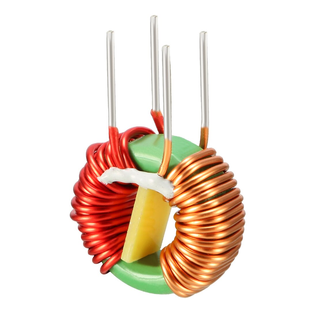 uxcell 10Pcs Vertical Toroid Magnetic Inductor Monolayer Wire Wind Wound 2mH 5A Inductance Coil