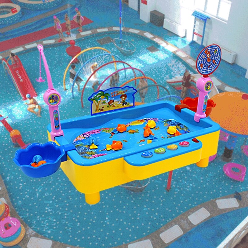 Premium Interessant Speelgoed Kinderen Elektromagnetische Vissen Speelgoed Met Muziek En Verlichting Educatief Speelgoed Interactief Speelgoed Games