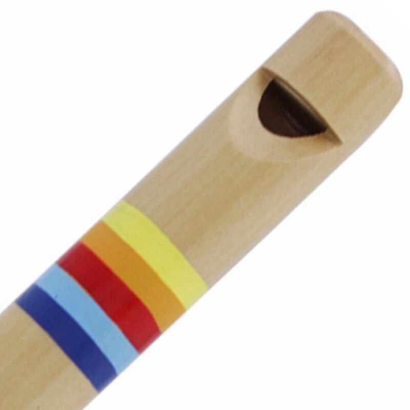 Nuevos instrumentos flauta de madera tirar flauta de madera diacrítica instrumento Musical temprano para adultos, niños, amantes de la música