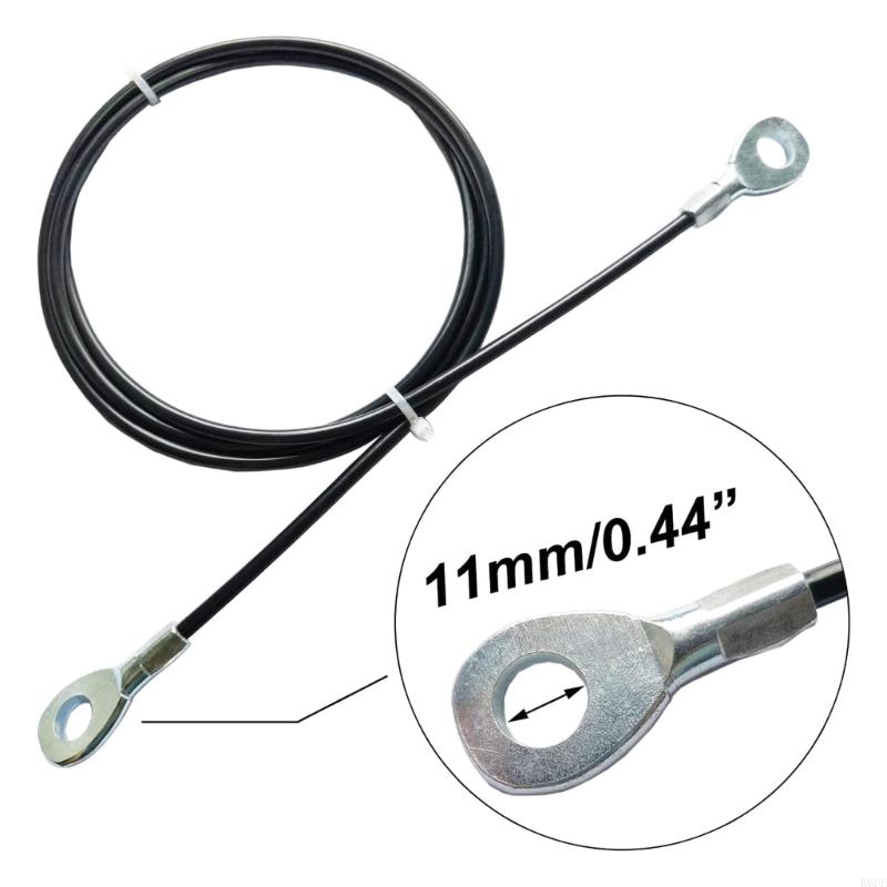 652F Fitness Pulley Cable Adjustable Homes Gym Cable Pulley System Replacement Fitness Cable Heavy Duty Pulley Cable Durable