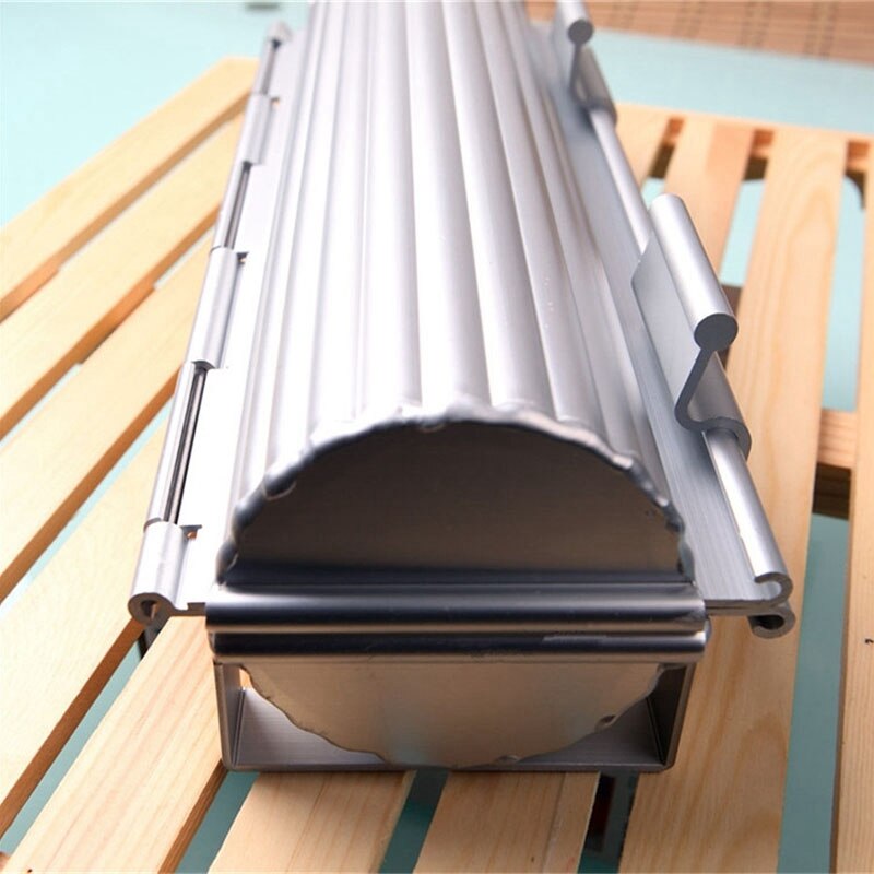 Aluminum Bread Mold Loaf Pan Bread Pan Cylinder Shaped Toast Molds Box Toast French Bread Mold Non-Stick Mold Diy Bakery Accesso