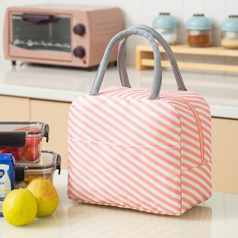 Sac à Lunch boîte à déjeuner en toile isotherme thermique, fourre-tout à l'école pour enfants, Bento Portable, sacs de rangement des aliments pour pique-nique,: G