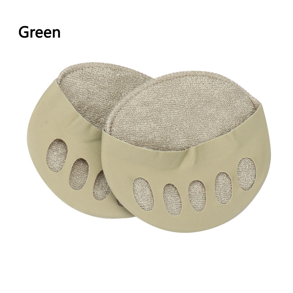 1 Paar Vijf Tenen Voorvoet Pads Voor Vrouwen Hoge Hakken Half Inlegzolen Onzichtbare Voet Pijn Zorg Absorbeert Schokken Sokken Schoenen inserts: 07