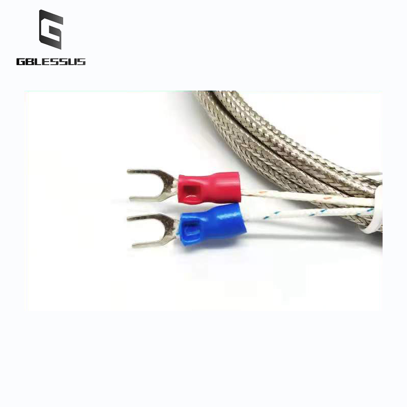 Hole Washer Thermocouple 6mm Inner Hole K/E Type Temperature Sensor Probe UT Terminal 1/5M Industrial Temperature Controller