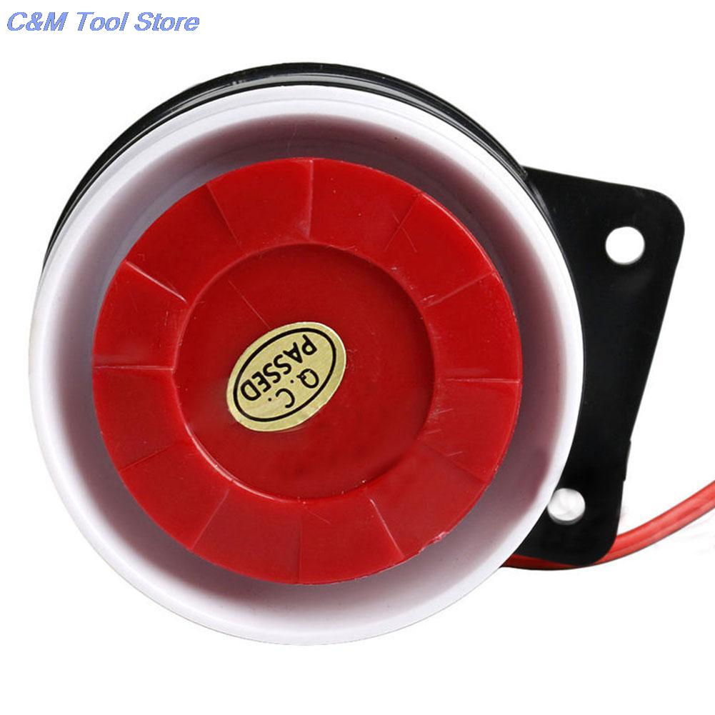Super Loud Siren Durable Wired Mini Horn Siren For Home Security 120dB Sound Alarm System Compact DC 12V Indoor