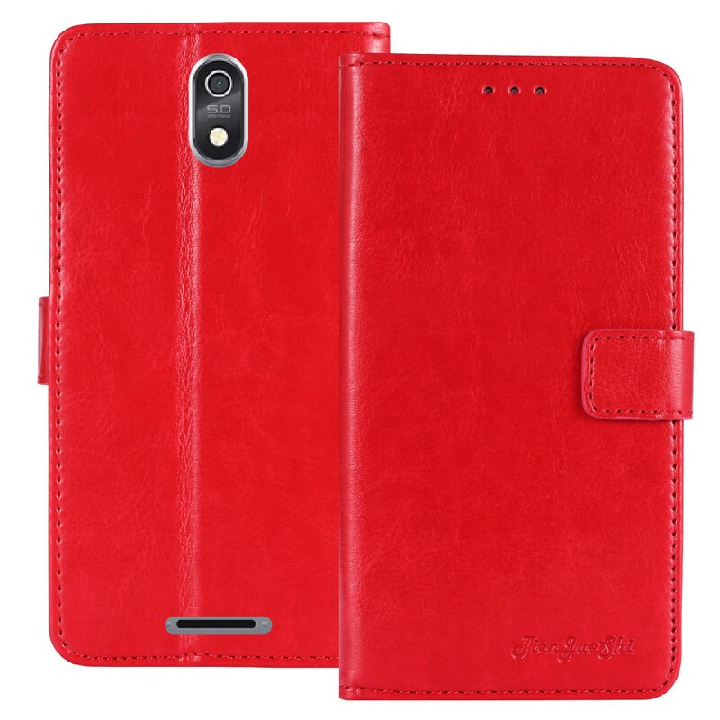 TienJueShi Protective Business Premium Flip Leather Cover Phone Case For Orange Neva Start Rise 35 Pouch Shell Wallet Etui Skin