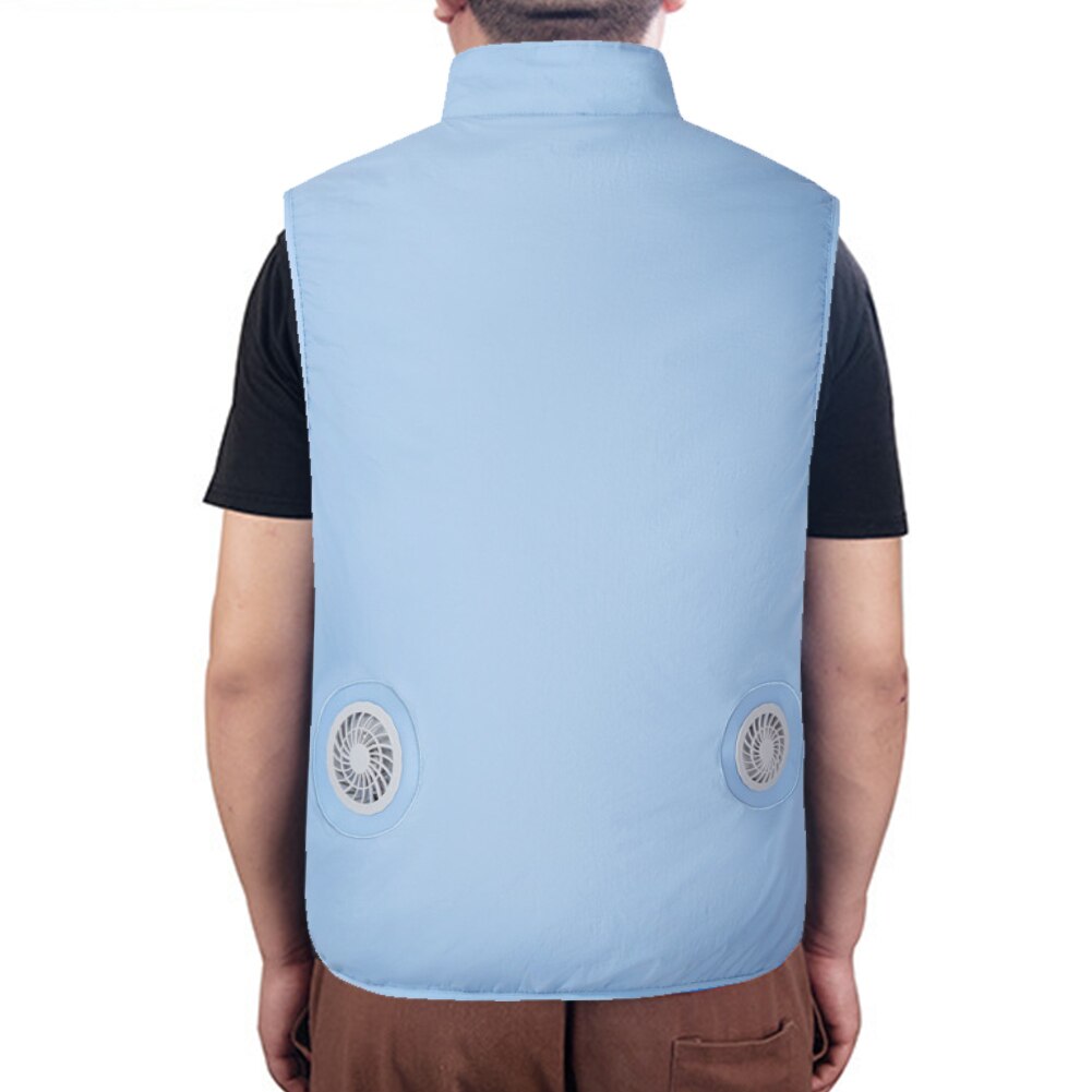 Cooling Vest Heat High Temperature Protective Outdoor Sport Breathable Cool Suit Hiking Charging Refrigeration Vest