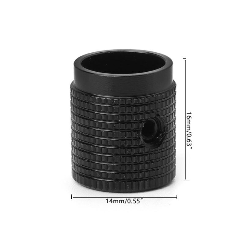 14x16mm Potentiometer Knob Cap Volume Control Aluminum Encoder Multimedia Speaker Spare Parts For HIFI Amplifier Musical