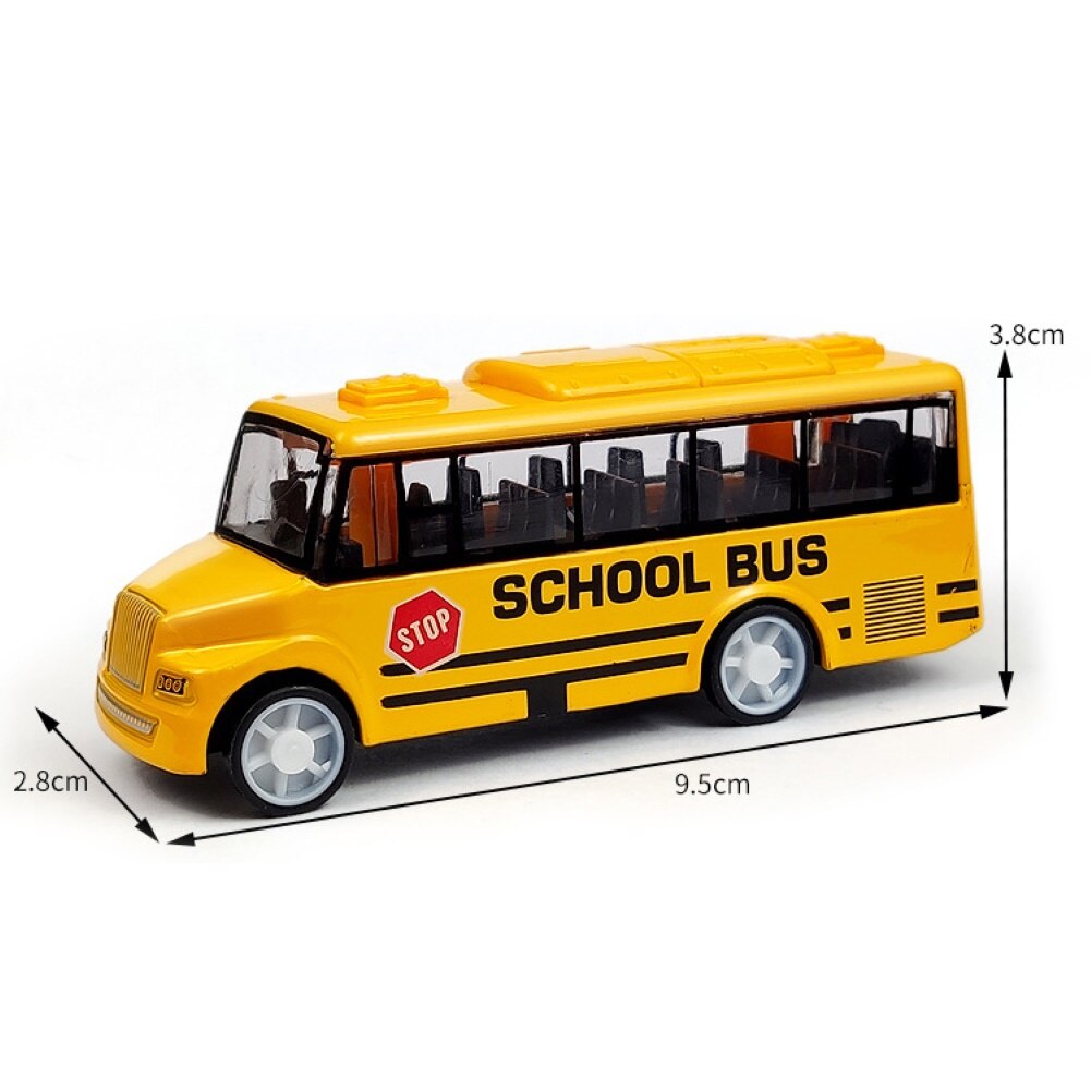 Exquisite travel bus alloy model simulation double-decker bus model children's School Luxury pull back toys Model