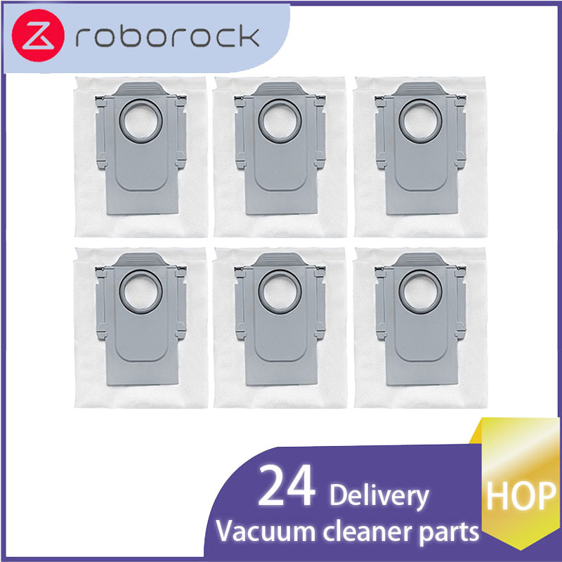 HOP Vervanging Voor Roborock Qrevo Pro Qrevo MaxV Qrevo S P10 Pro Robot Stofzuiger Accessoires Roller Stofzak Onderdelen: Chocolade