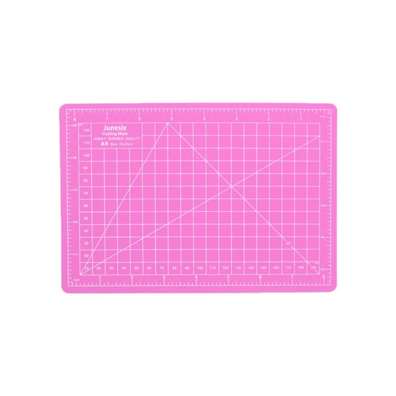 L9NA A5 Cutting Board Manual Model Multi-Purpose Model Cutting Pad Rubber Stamp Engraving Pad Measuring Scale Board