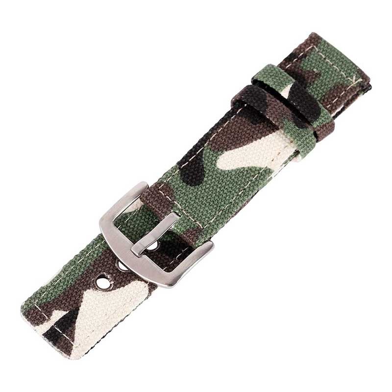 Canvas horlogeband heren dames horlogebanden sporthorlogebanden riem riem accessoires 18mm 20mm 22mm 24mm