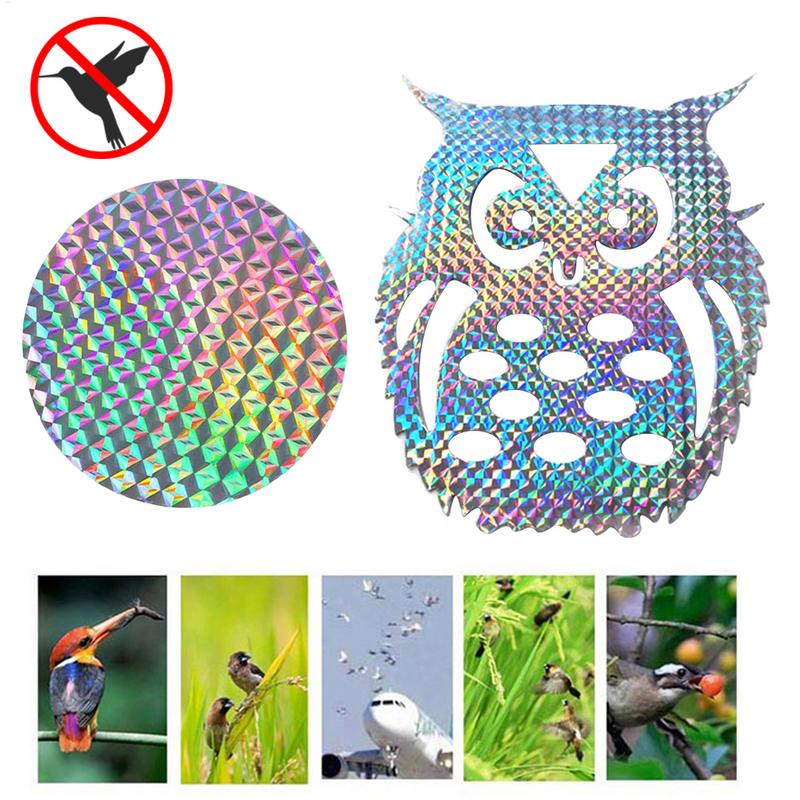 Eye Hanging Bird Reflective Disc Scare Away Birds Reflector Anti Bird Tape Repeller Ribbon Tape Belt For Garden Courtyard Window
