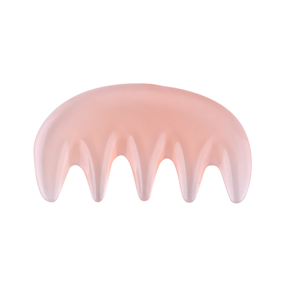 Natürliche Harz Bienenwachs Guasha Schaber Gesicht Hals SPA Therapie Massage Board Rosa Gesicht Massage Schaber Platte Anti-Stress-Massage Werkzeug: G