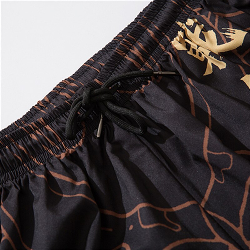 Bebovizi-Kimono con estampado japonés para hombre, ropa tradicional, pantalones sueltos, informal, Yukata, calle, Asia