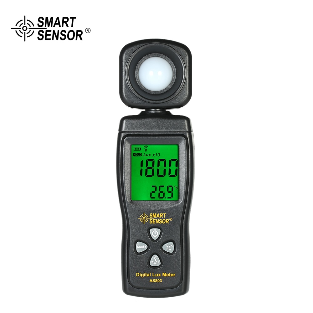 AS803 Luxmeter Digitale Lichtmeter Lux Meter Photometer uv Meter UV Radiometer LCD Luxmeter Handheld Illuminometer Photometer