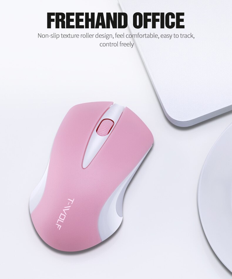 Wireless Notebook Mouse Small 2.4GHz Wireless Mouse With USB Receiver 1200 DPI Gaming Mouse For Computer PC Laptop