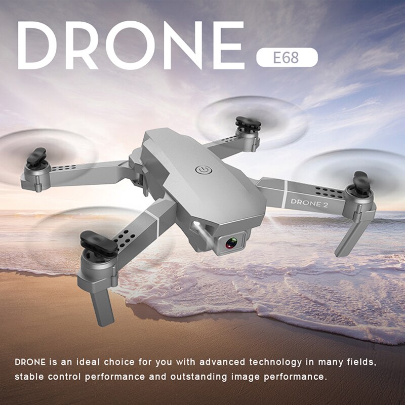 Lsrc Rc Drone E68 Pro Drone Met 4K 1080P Wifi Fpv Hd Groothoek Camera Opvouwbare Mini Dron rc Drone