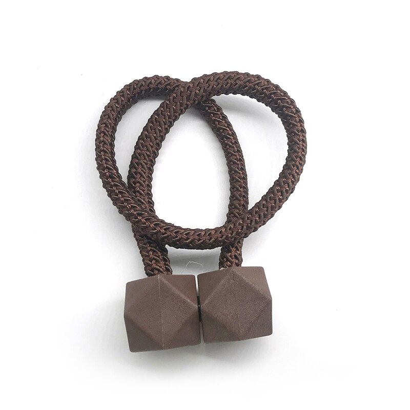 Magnetische Polyester Gordijn Tieback Holder Haken Bal Gesp Clip Home Decor Tie Terug Gordijn Accessoires Home Decor: F