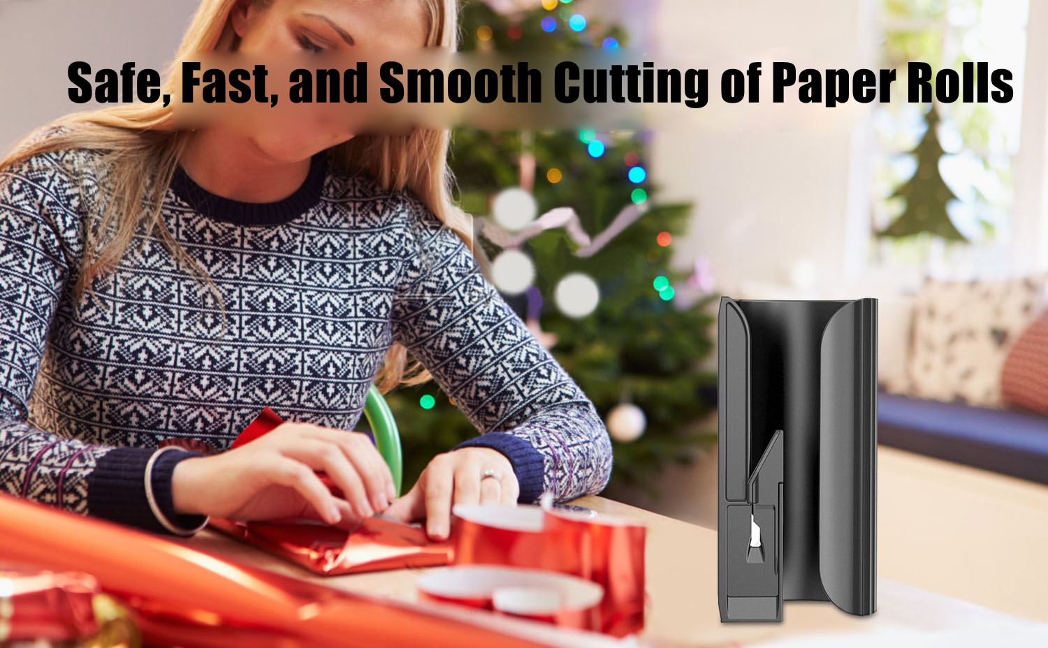 Small Circular Paper Cutter Wrapping Paper Cutter For Packing Handicrafts Christmas Birthday Wrapping Cutting Supplies ﻿