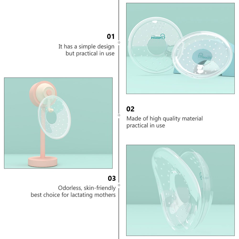 1 Pair Anti-galactorrhea Pad Reusable Anti-spill Breast Pad Breast Feeding Pad